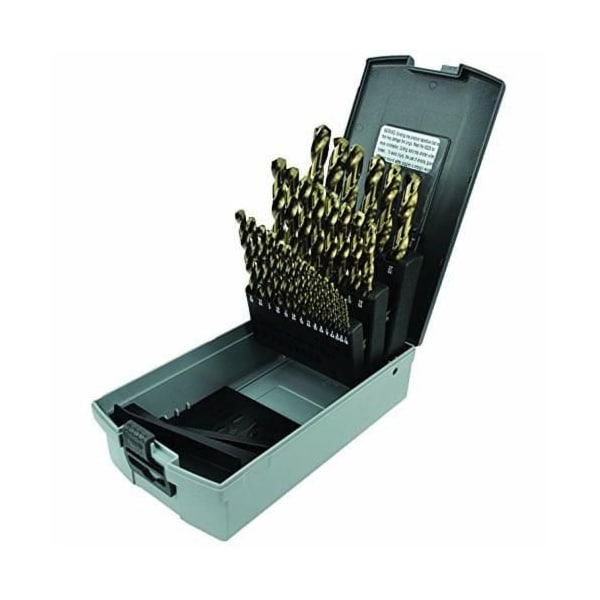 Morse Jobber Length Drill Set, Type J NAS907 Heavy Duty, Series 8070, Imperial System of Measurement, A 18169 - main